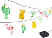 Solar kerti girland 20 Led 4m Solar Party Light terasz erkély Outlet