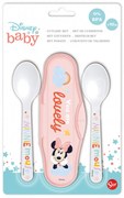 Disney Minnie Ooh Lala! baba utazó evőeszköz készlet