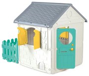 Dolu Gyerek kerti házikó kerítéssel