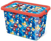 Sonic a sündisznó Friends műanyag tároló doboz 7 L