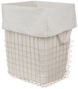 Bézs fém-textil szennyeskosár 64 l Store-It – Mette Ditmer Denmark