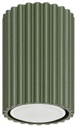 Sollux Sollux SL.1606 - Spotlámpa KARBON 1xGU10/10W/230V 10 cm zöld SLX1283