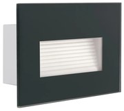 Kanlux 33695 - LED Beépített lámpa GLASI LED/3W/230V 4000K IP44 antracit