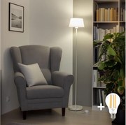 Brilagi - LED állólámpa CERIA 1xE27/40W/230V átm. 25 cm fehér