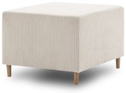 Fireze puff, kordbársony, bézs