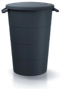 Kerti műanyag tartály füllel, 160 l, antracit
