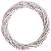 Ezüstszínű karácsonyi koszorú ø 10 cm - Casa Selección