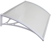Aldotrade Lagrada ajtóbejárati előtető 120 x 80 cm, átlátszó, nem osztott