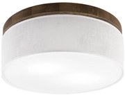 Brilagi - LED mennyezeti lámpa BELLADONNA 2xE27/15W/230V, 40 cm, fehér/dió