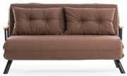 Sando 2 Light Brown kinyitható kanapé