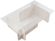 Flavio Travertine dohányzóasztal