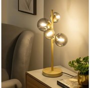 Brilagi - LED Asztali lámpa MILLA 4xG9/3W/230V arany/füstös
