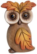 Kültéri Bagoly Faleveles 34 cm