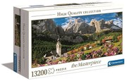 Dolomitok Sellagruppe 13200 db-os puzzle Clementoni