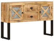 nyers mangófa tálalószekrény 110 x 30 x 74 cm