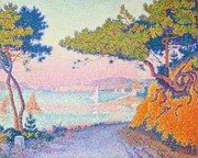 Illusztráció Golfe Juan 1896, Paul Signac