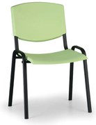 Design konferencia szék - fekete lábak, zöld