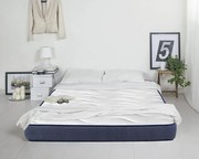 Bedora Coconut Polar Jeans Matrac 140x200 cm, félkemény/kemény, ortopéd, memóriahabos, kókusz, anatómikus, 22 cm, levehető, antiallergén huzattal