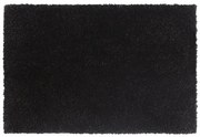 fekete rojtos kókuszrost lábtörlő 40 x 60 cm