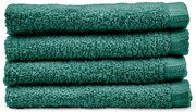 Zöld gyorsan száradó pamut törölköző szett 4 db-os 30x30 cm Quick Dry – Catherine Lansfield