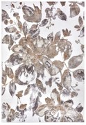 Szürke-barna szőnyeg 57x90 cm Shine Floral – Hanse Home