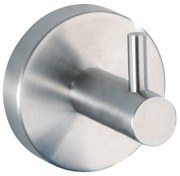 Matt ezüstszínű fali rozsdamentes acél akasztó Bosio – Wenko