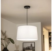 Brilagi - LED csillár zsinóron CERIA 1xE27/40W/230V Ø 45 cm fehér