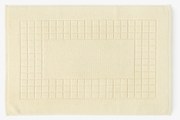 Goldea frottír fürdőszobai szőnyeg mozaika – krémszínű 50 x 70 cm