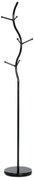 Autronic Ruhaakasztó 180 cm fém fekete 80003-09 BK