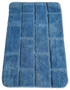 Kék fürdőszobai kilépő 50x80 cm – JAHU collections