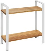 Wenko Louisa akácfa konyhai polc, 2 polc, 32 × 11× 33 cm