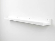 Fali polc képekhez FOTOPLANK 120 cm, fehér