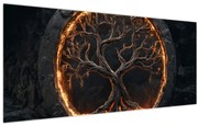 Kép – Életfa lávában I. (120x50 cm)