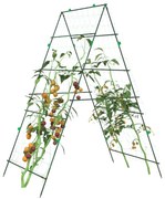 2 db A-alakú acél kerti rács kúszónövényekhez