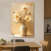 DUBLEZ | Falikép - Sárga magnóliák vázában