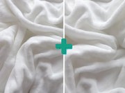 SOFT 2db fehér mikroplüss lepedő 90x200 cm