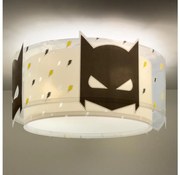 Dalber 61806 - Gyerek mennyezeti lámpa DARK HERO 2xE27/15W/230V