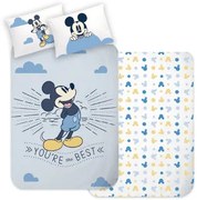 Disney Mickey Best gyerek, ovis ágyneműhuzat 100×135 cm, 40×60 cm