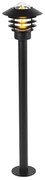 Modern kültéri lámpa fekete 100 cm IP44 - Prato