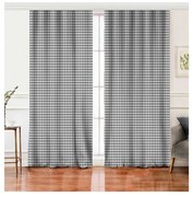 Fehér-szürke függöny szett 2 db-os 140x260 cm – Mila Home