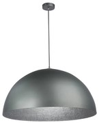 SFERA lógó 1xE27/60W/230V, 35 cm átmérő, szürke/ezüst