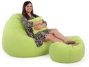 Fűzöld ALL IN XXL Babzsákfotel Garnitúra