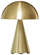 Aranyszínű LED dimmelhető asztali lámpa (magasság 20 cm) Mush – Hübsch