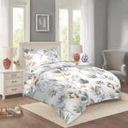 Fehér egyszemélyes pamut ágyneműhuzat 140x200 cm Darina – Cotton House