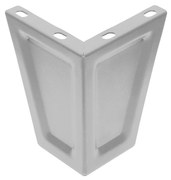 Szürke színű bútorlábak 4 db-os készlete