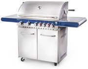 G21 Florida BBQ Premium line gázgrill, 7 égőfej + nyomáscsökkentő (6390350)