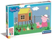 Peppa malac Chicken Coop 60 db-os maxi puzzle Clementoni