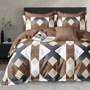 Mikroflanel ágyneműhuzat ZAVARI barna Ágyneműhuzat mérete: 70 x 80 cm | 140 x 200 cm