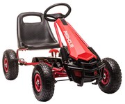 Pedálos gokart piros