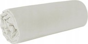 Gumi nélküli szatén lepedő Nova 180x210 Eurofirany krémszínű